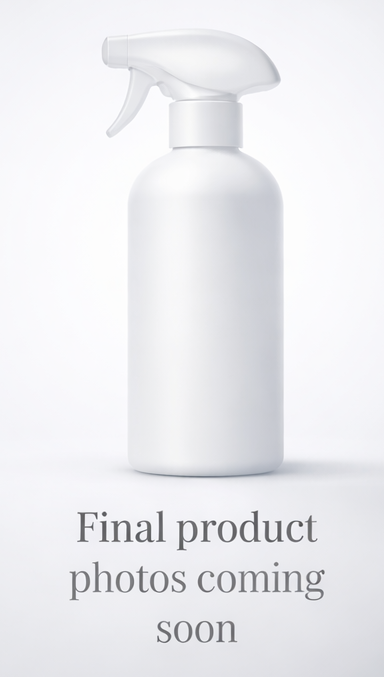 Placeholder image with text 'Final product photography coming soon' and product images in final production.